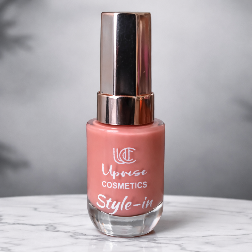 Uprise Cosmetics Style-in Nail Polish – Glossy Long Lasting Chip Resistant Nail Color | Smooth One Coat Finish | Quick Dry Formula