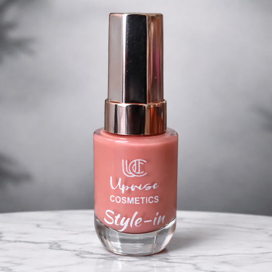 Uprise Cosmetics Style-in Nail Polish – Glossy Long Lasting Chip Resistant Nail Color | Smooth One Coat Finish | Quick Dry Formula