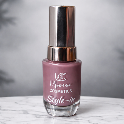 Uprise Cosmetics Style-in Nail Polish – Premium Glossy Long Lasting Nail Color | Smooth One Coat Finish | Chip Resistant Formula