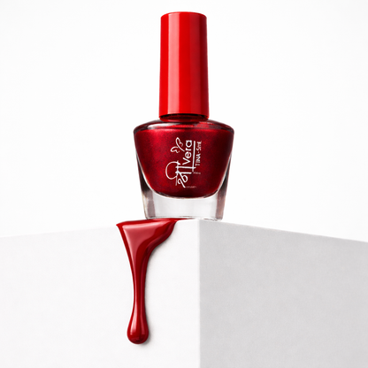 Shreevera Cherry  Nail Polish – High Gloss Shine, Quick Dry, Chip Resistant Long Lasting Nail Enamel (5ml)