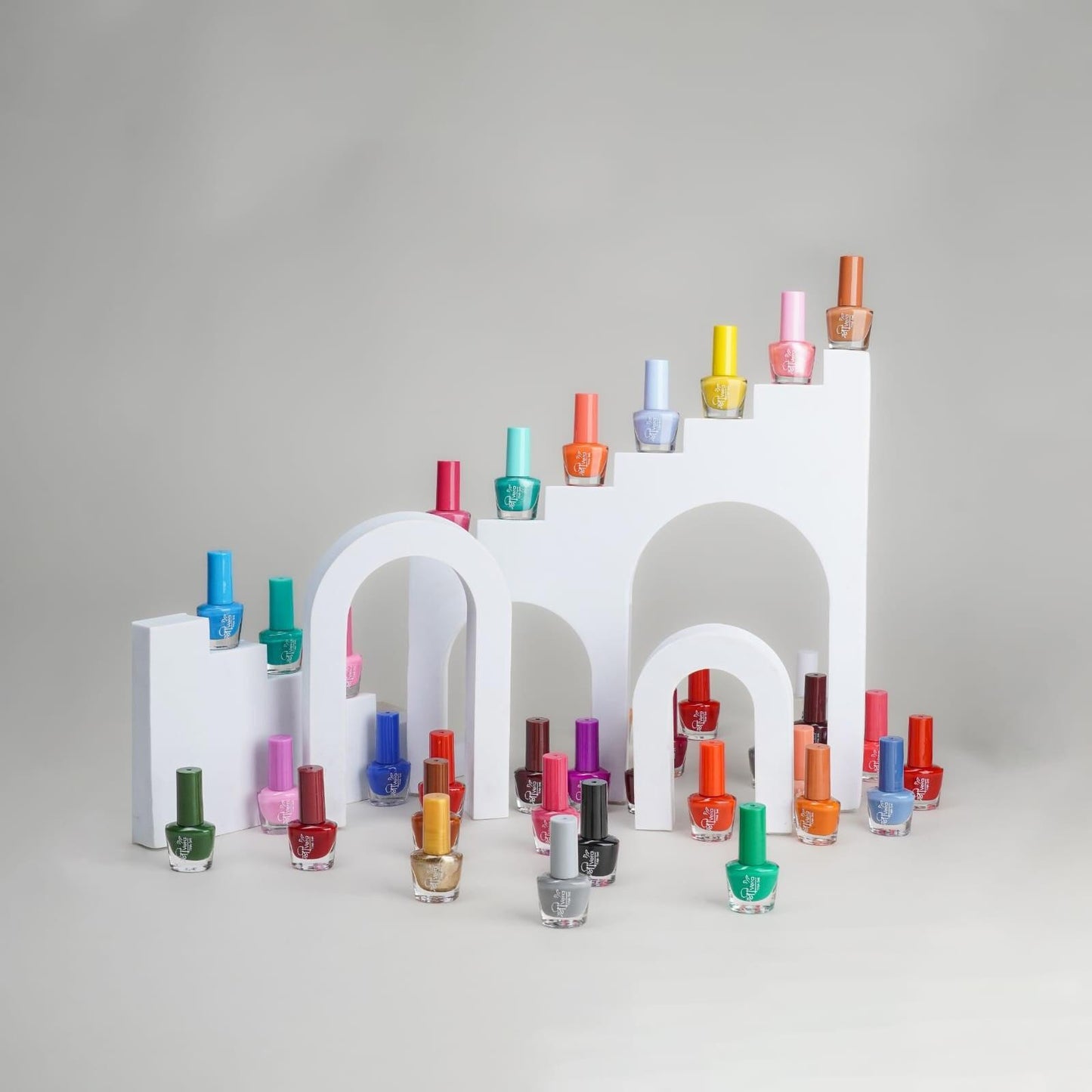 Shreevera Tina Nail Polish Combo (Set of 36) - Vibrant Multi-Color Shades, Long-Lasting Glossy Finish (5ml each).