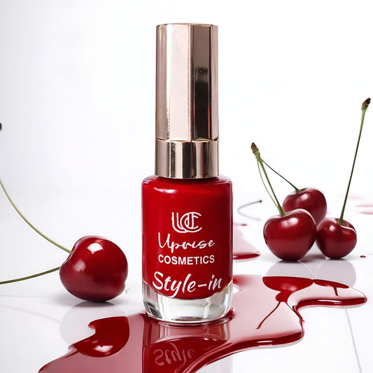 Uprise Cosmetics Style-in Intense Nail Polish - Long-Lasting Glossy Finish (Box of 24 Pcs).
